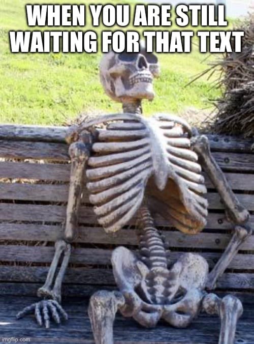 Waiting Skeleton 4